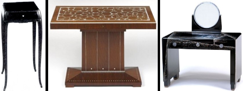 Asian Influenced Art Deco Furniture Examples